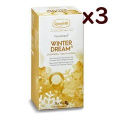 Ronnefeldt 로네펠트 티벨롭 윈터드림 티백 25개입x3팩 Teavelope Winterdream