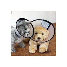 S 강아지 고양이 깔대기 넥카라 넥칼라 목보호대 포트렘, 1개