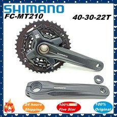 시마노 ALIVIO MTB 크랭크셋 FC-MT210-2 44-32-22T 40-30-22T 36-22T 3x9 2x9 스피드 오리지널, 2)MT210 40-30-22T - 170mm, 1개