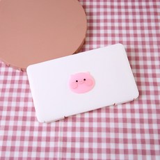 귀여운 마스크 케이스 보관함 휴대용 포장 상자 방진 일회용 보관 플라스틱 폴더, [34] 19x11cm 17