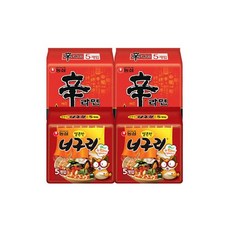 신라면 10입 + 너구리 10입 (총 20봉), 신라면 10입 너구리 10입 총 20봉