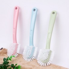 편리 라운드 운동화 타일 씽크대 청소 다용도 솔, 랜덤발송, 2개