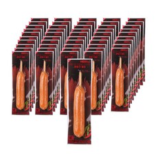 허닭 닭가슴살 소시지 후랑크 불닭 70g, 50개