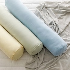 플랫화이트 방수속커버 솜중량업 알러지케어 시원한 바디필로우, 스카이블루