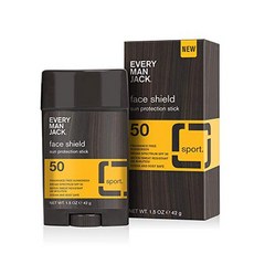 Every Man 잭 SPF 50 페이스 쉴드 선 스틱 1.5 온스, One Color_One Size, One Color_One Size, 상세 설명 참조0