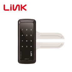 유니코 LINK LG-300N 유리문용 1way 보조키 번호전용 비밀번호 허수기능 화재대비 디지털 도어록 링크 셀프설치