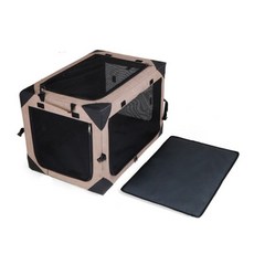 애완동물좌석 휴대용 대형 자동차 운송 개 침대 핑크, S, 1개