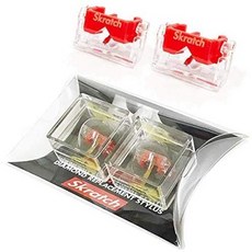 Skratch 오리지널 디자인일본제 SHURE N44-7 대응 교환 바늘 2개 세트 MADE IN JAPAN