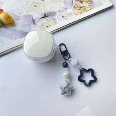 JBL블루투스이어폰케이스 JBL블루투스헤드셋 JBL블루투스이어폰 호환 JBL W300TWS 케이스 패션 플라워 손목 밴드 웨이브 300 실리콘 투명 이어폰 액세서리 상자, 없음, 22) G4 For JBL W300TWS, 22) G4 - For JBL W300TWS, 1개