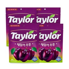 테일러 푸룬 건자두, 50g, 4개