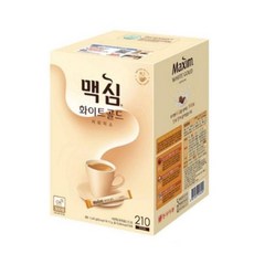  화이트골드 210T 커피믹스 11.7g 맥심 동서식품 1개 210개입  상품 이미지