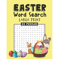 Large Print Easter Word Search: A Fun Easter Word Search Activity Book for Kids (Easter Basket Stuff... Paperback, Independently Published