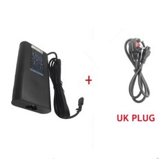 20V 4.5A 90W USB 유형 C AC 어댑터 노트북 충전기 위도 5280 XPS15-9560 9500 7590 XPS17 9700 M7520 LA90PM170 전원 공급 장, adapter with UK plug, adapter with UK plug