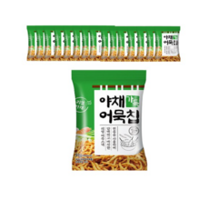 야채가득어묵칩, 50g, 16개