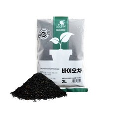 바이오차 2L 소포장 분갈이 훈탄 왕겨 숯 토양 개량제, 2000ml, 1개