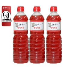[김명수젓갈][수도권대리점] 멸치액젓 900ml (15시 이전 주문건 당일출고), 3개