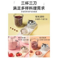 믹서기 푸드프로세서 녹즙 착즙 마늘박피 진공블렌더 곰 조리기 이유식기 조리봉 다용도 미니, 01 흰색