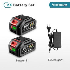 388VF 충전식 22500mAh 전동 이온 Yofidra 배터리 15000mAh 마키타 리튬 공구용 928VF 배터리