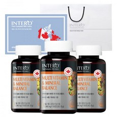 인테로멀티비타민앤미네랄밸런스