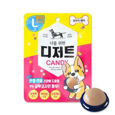 너를 위한 디저트 캔디 L (대형) /강아지캔디/관절/연골, 치킨, 21g, 1개