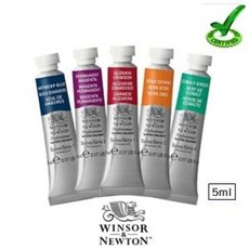 윈저앤뉴튼 아티스트 전문가용 수채화 물감 5ml 낱색, 362 Light red