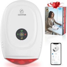 COMPIER 열과 압축 손 마사지기 관절염과 손목 터널을 위한 APP 컨트롤 엄마 여성 아빠 남자를 선물