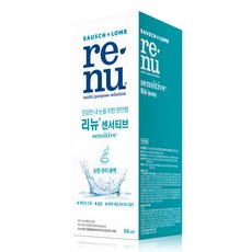 리뉴 센서티브 렌즈세정액, 355ml, 1개