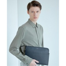 질스튜어트 악세서리 남성 20FW [OWEN] 오웬 클러치백 미듐사이즈 JUBA0F222BK