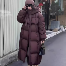 여사/롱패딩 점퍼 / 패딩/ 넉넉한 충전재 /충분한 기장/빅사이즈 2XL까지/ 에스티패딩/Ggrc 0015