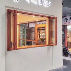 테이크아웃 창문 상하 폴딩 카페 도어 미닫이창문 인테리어 샷시 접이식, 1개
