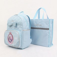 디즈니 겨울왕국2 티아라 경량 책가방세트 여아 아동 어린이 초등 학생 책가방 신주머니 세트 신학기 가방 입학 선물