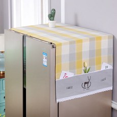 맹고샵 냉장고 덮개 커버 sba35, 옐로우