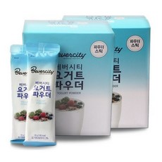 아트박스/메가커피 세미 베버시티 요거트파우더 스틱 500g, 500ml, 2개, 2개