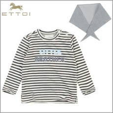 [현대백화점]에뜨와 가을이월 귀여운 딜런 스카프 TS 07K521003 유아 남아 여아 백일 돌 선물 외출복 티셔