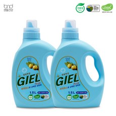 [세제혁명] 액체세제 지엘 플러스 1.8L 2통, 상세 설명 참조