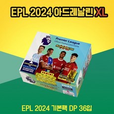 [파니니]파니니 EPL 2024 AXL 기본팩 DP 36입 스포츠 카드 (축구카드)