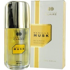 오드퍼퓸 Parfums Claire Musk Eau De Parfum Spray for Women, 본문참고, Scent Name = Vanilla
