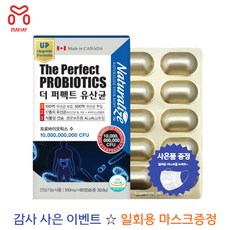 여성 유산균 100억 프로바이오틱스 프리바이오틱스 lgg 2달분 프롤린 갱년기 포스트바이오틱스 모유 비만 뚱보균 질유산균 락토바실러스 캡슐, 1박스, 60캡슐
