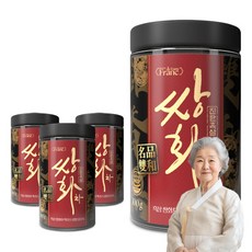 프리미엄 진한 흑삼 쌍화차 엑기스 진액, 4세트, 1개입, 300g