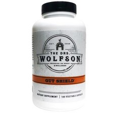 닥터울프슨 장누수증후군 회복제 것쉴드 180정 The DRS Wolfson Gut Shield 180 Capsules, 1개