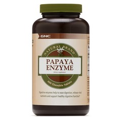 GNC 네츄럴 브랜드 파파야 엔자임 600정 (츄어블타블렛) Natural Brand Papaya Enzyme 600tabs 엔자임, 1개, 0.8lb