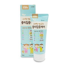 키즈세이프 어린이 치약 고불소 충치집중케어 60g 7세이상 x 10개