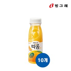 빙그레 따옴주스 오렌지 235mlX10개 무료냉장배송, 235ml, 10개