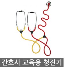 가베 간호사 교육용청진기 2인용 양면청진기 독일, 1개