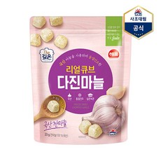 [사조] 리얼큐브 다진마늘 23g X 1개
