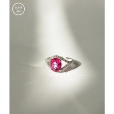 핑크토파즈반지