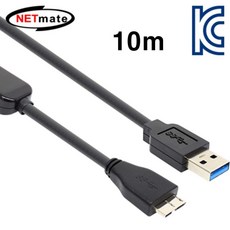 NETmateUSB3.0AM-MicroB리피터10mUSB리피터/W3CF4E2, @라디오 본상품선택