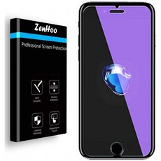 iPhone SE(2세대 2020) [NOT for iPhone SE(1세대)] Anti Blue Light [Eye Protection] 강화유리 화면, 단일상품