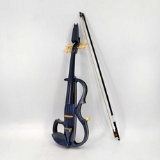 투명 바이올린 입문용 초보 공연 연습, 1개, 블루