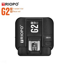 triopo g2 2.4g 무선 플래시 트리거 수신기 triopo tr-982iii r1 g1800 tr-950ii f1-200 플래시에 적합, 캐논을 위해, 1개